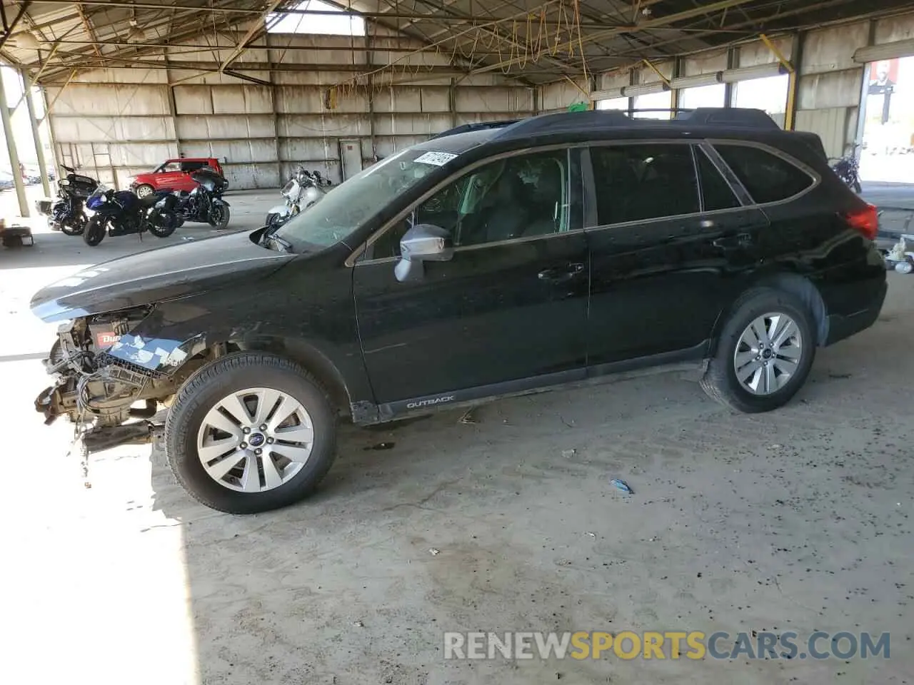 1 Photograph of a damaged car 4S4BSAFC9K3364814 SUBARU OUTBACK 2019
