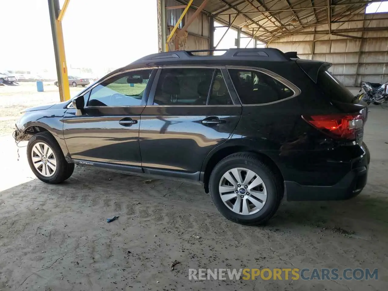 2 Photograph of a damaged car 4S4BSAFC9K3364814 SUBARU OUTBACK 2019