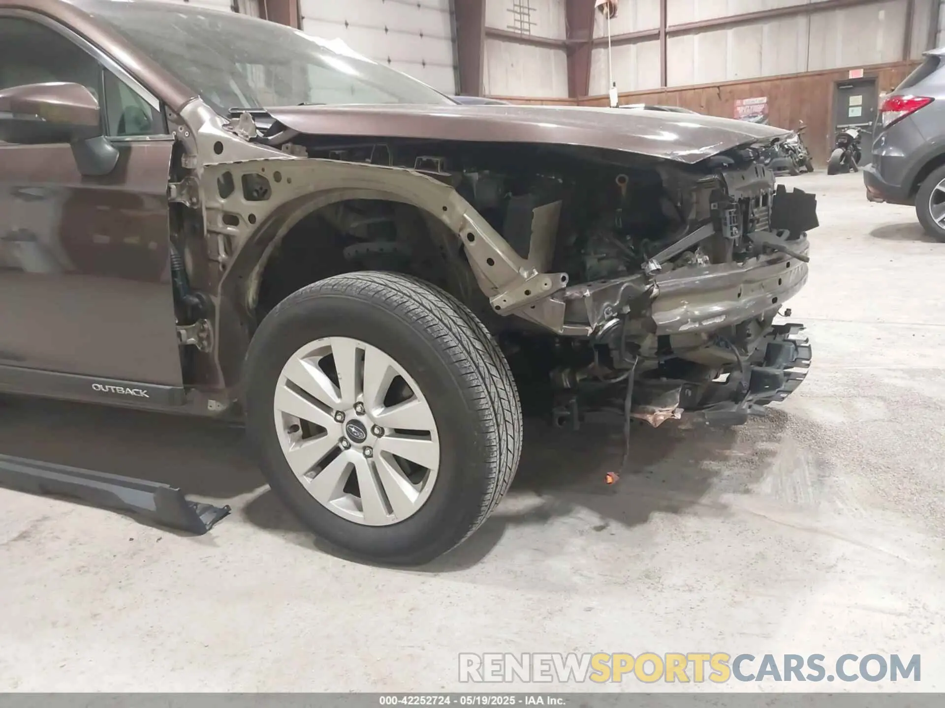 6 Photograph of a damaged car 4S4BSAFC9K3367843 SUBARU OUTBACK 2019