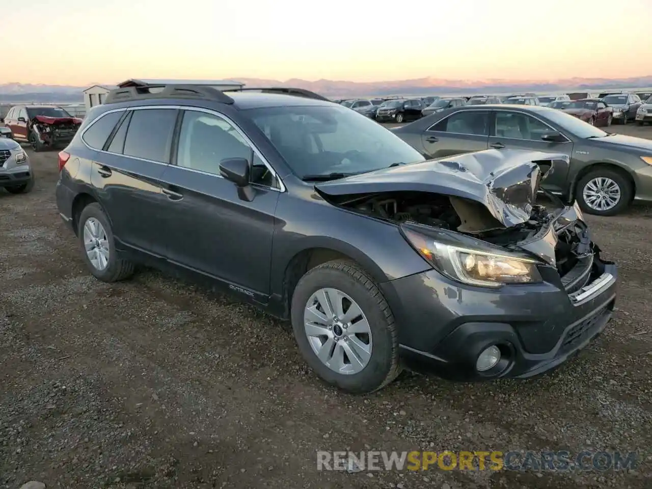 4 Photograph of a damaged car 4S4BSAFC9K3391687 SUBARU OUTBACK 2019