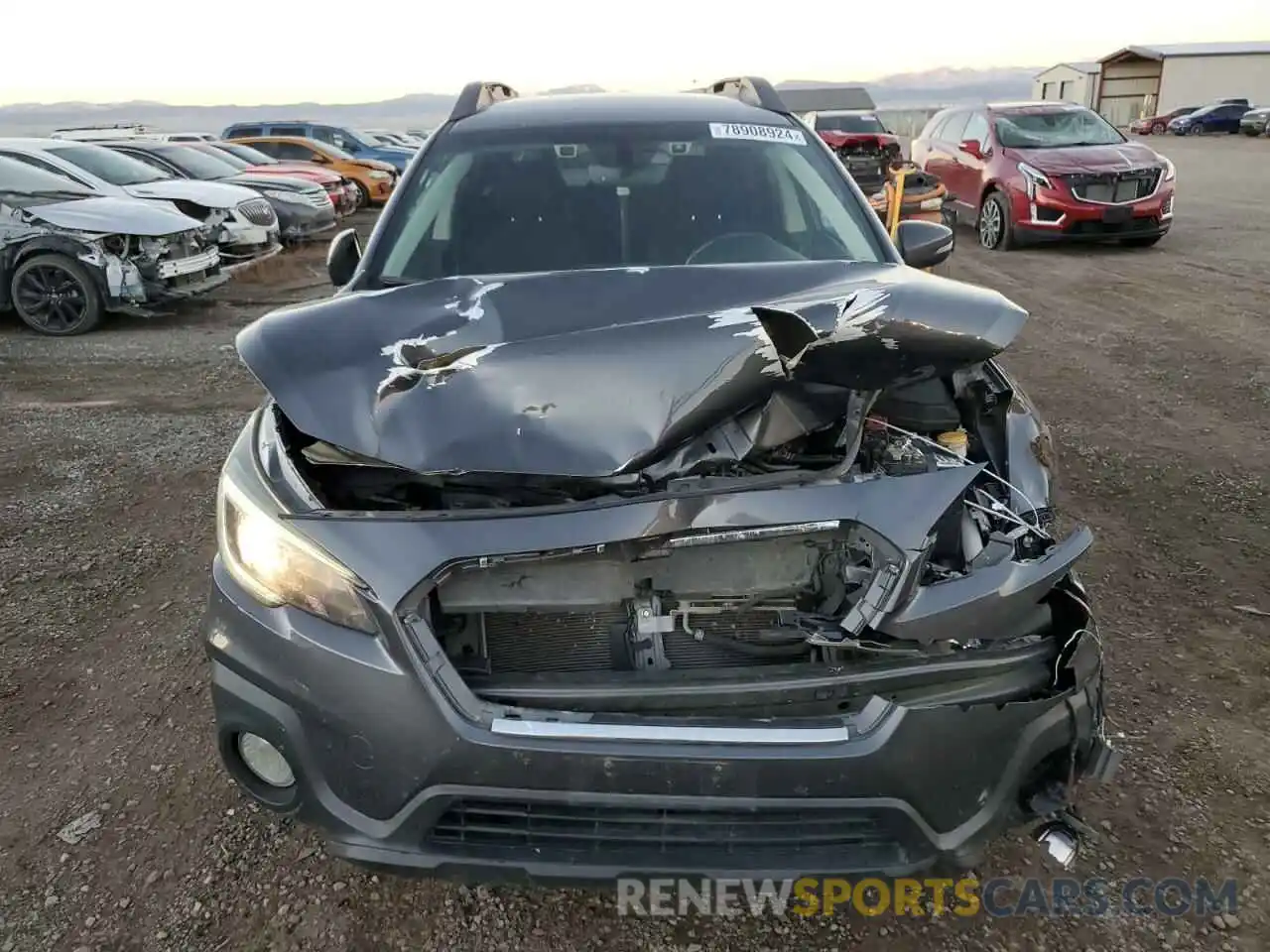 5 Photograph of a damaged car 4S4BSAFC9K3391687 SUBARU OUTBACK 2019