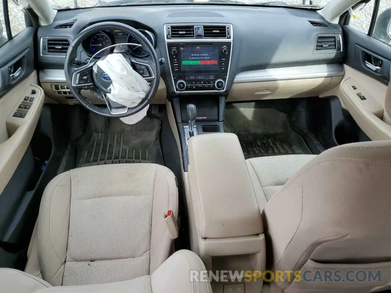 8 Photograph of a damaged car 4S4BSAFCXK3211925 SUBARU OUTBACK 2019