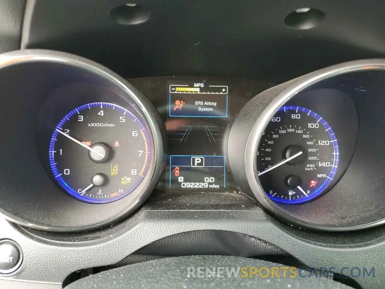 9 Photograph of a damaged car 4S4BSAFCXK3211925 SUBARU OUTBACK 2019