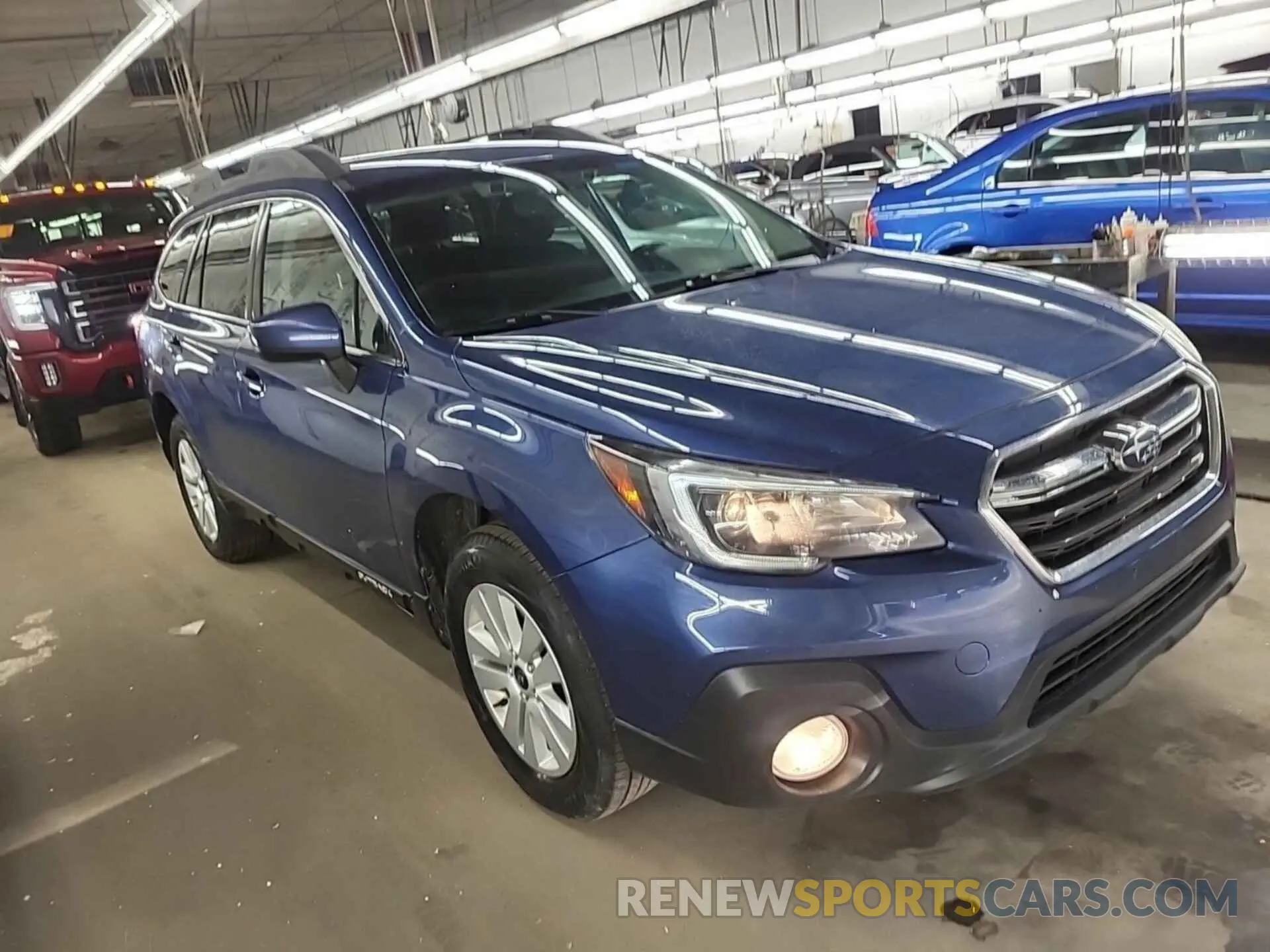 10 Photograph of a damaged car 4S4BSAFCXK3227915 SUBARU OUTBACK 2019