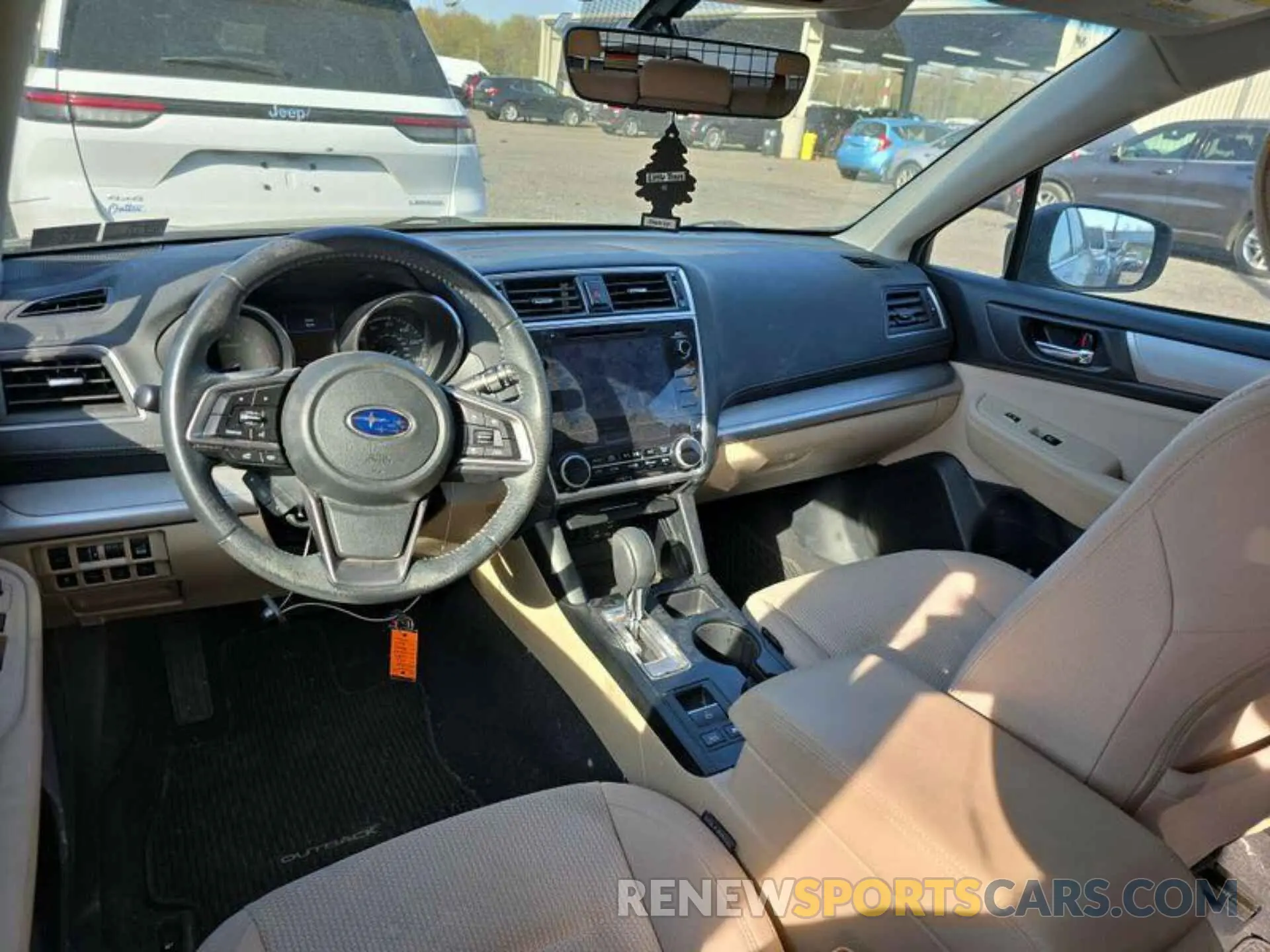 2 Photograph of a damaged car 4S4BSAFCXK3318408 SUBARU OUTBACK 2019