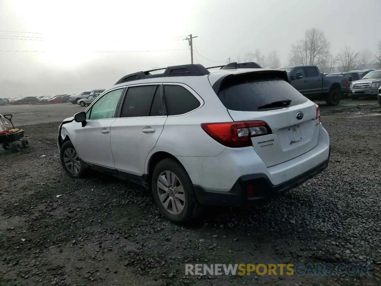 2 Photograph of a damaged car 4S4BSAFCXK3379662 SUBARU OUTBACK 2019