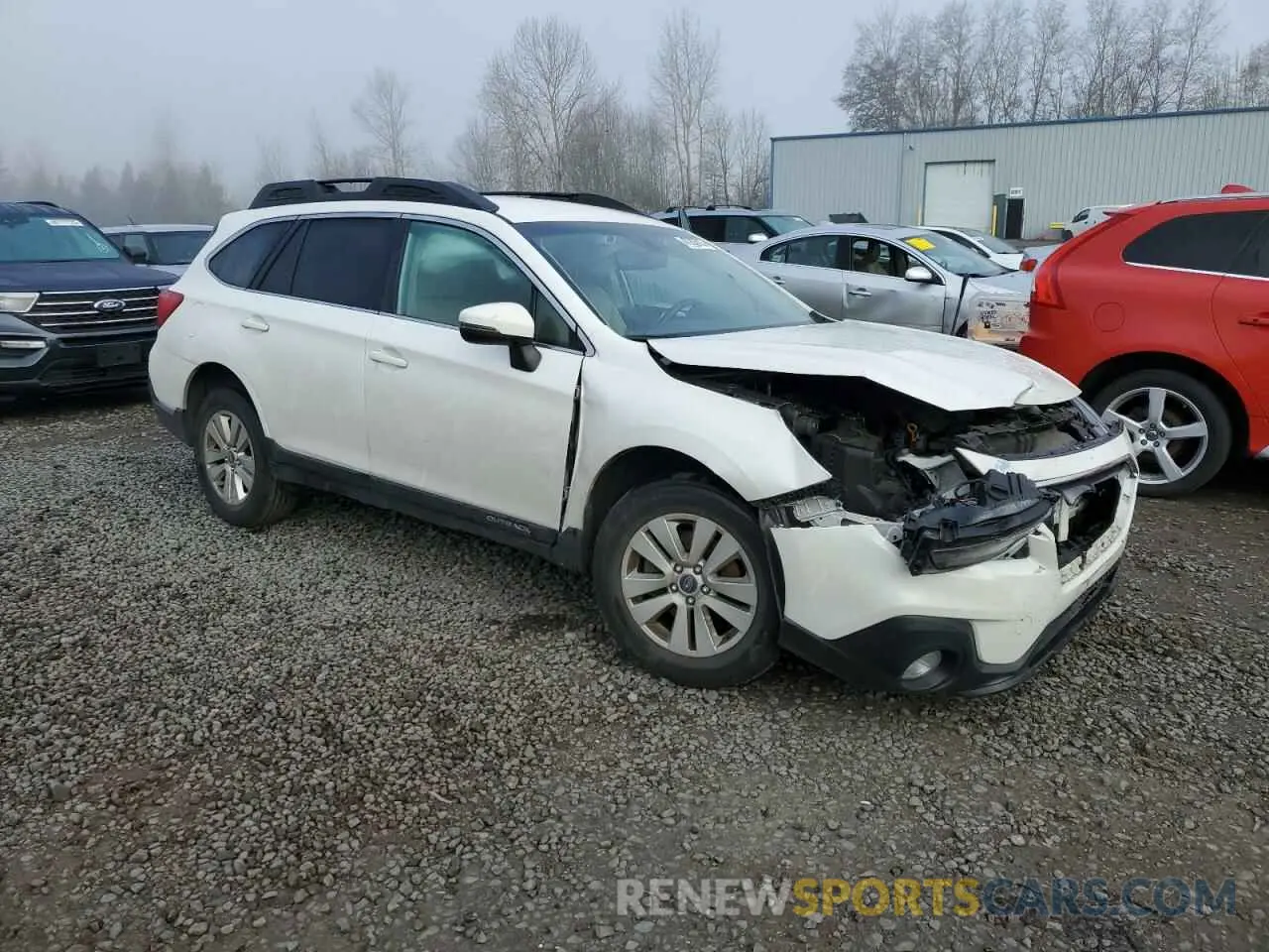 4 Photograph of a damaged car 4S4BSAFCXK3379662 SUBARU OUTBACK 2019