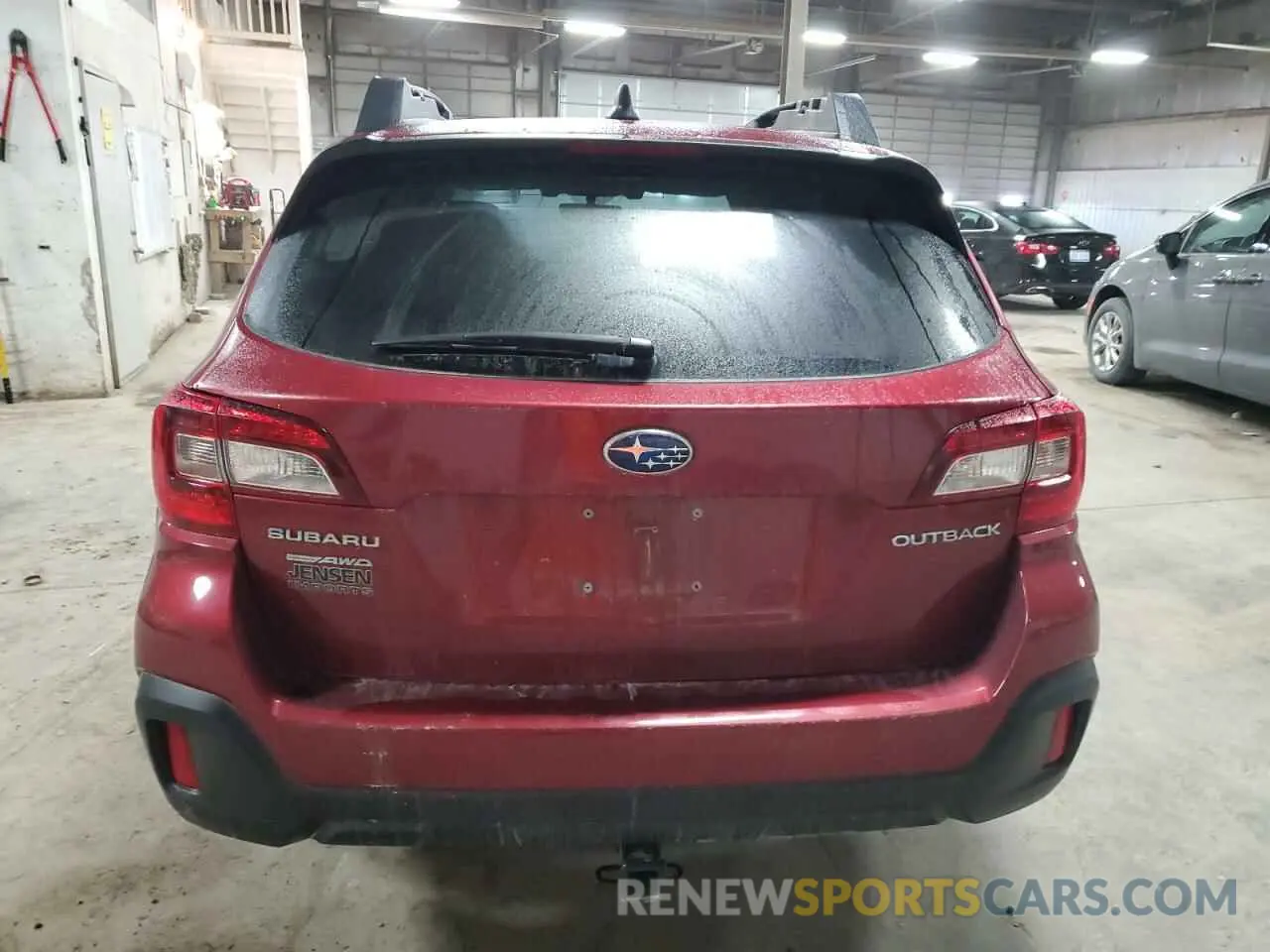6 Photograph of a damaged car 4S4BSAHC0K3299607 SUBARU OUTBACK 2019