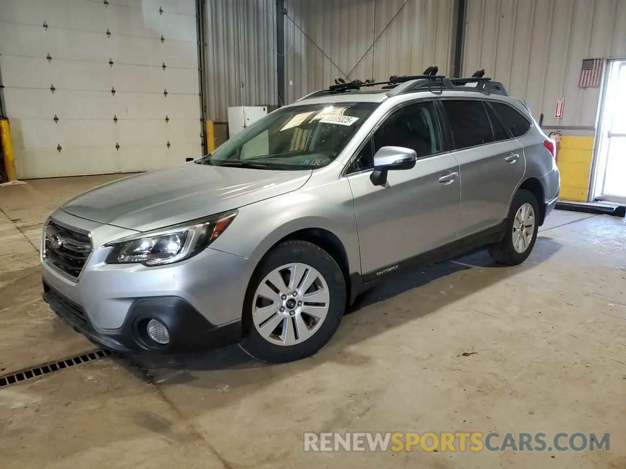 1 Photograph of a damaged car 4S4BSAHC0K3384947 SUBARU OUTBACK 2019