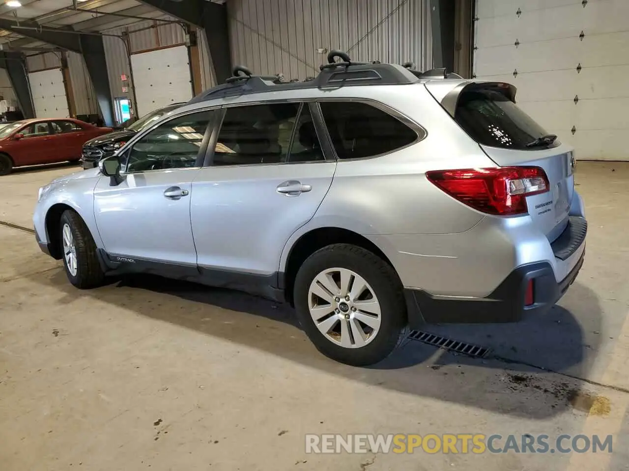 2 Photograph of a damaged car 4S4BSAHC0K3384947 SUBARU OUTBACK 2019