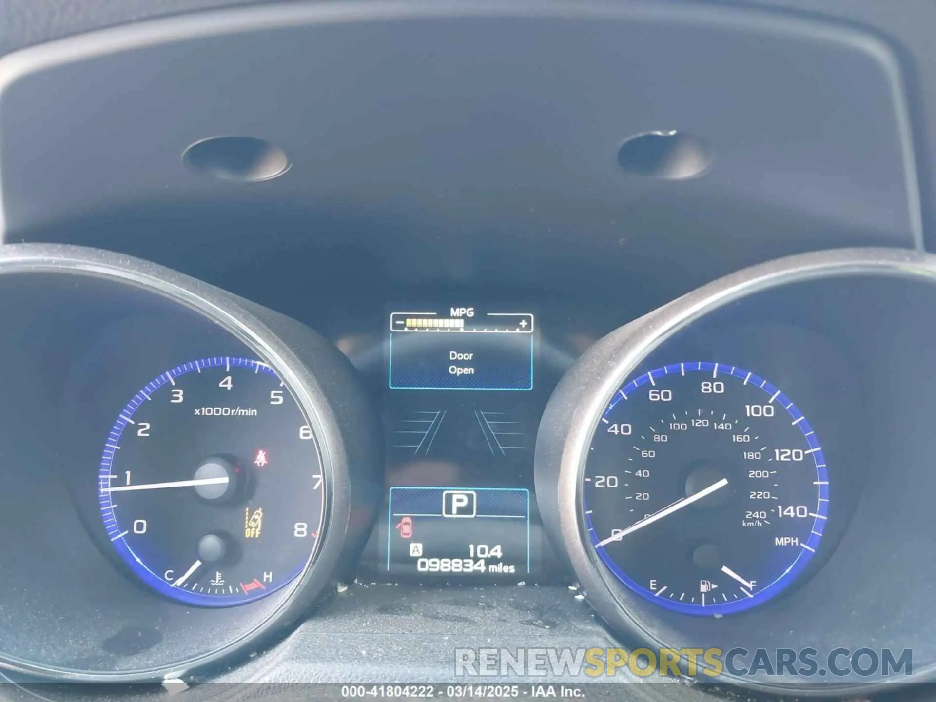 7 Photograph of a damaged car 4S4BSAHC1K3270391 SUBARU OUTBACK 2019