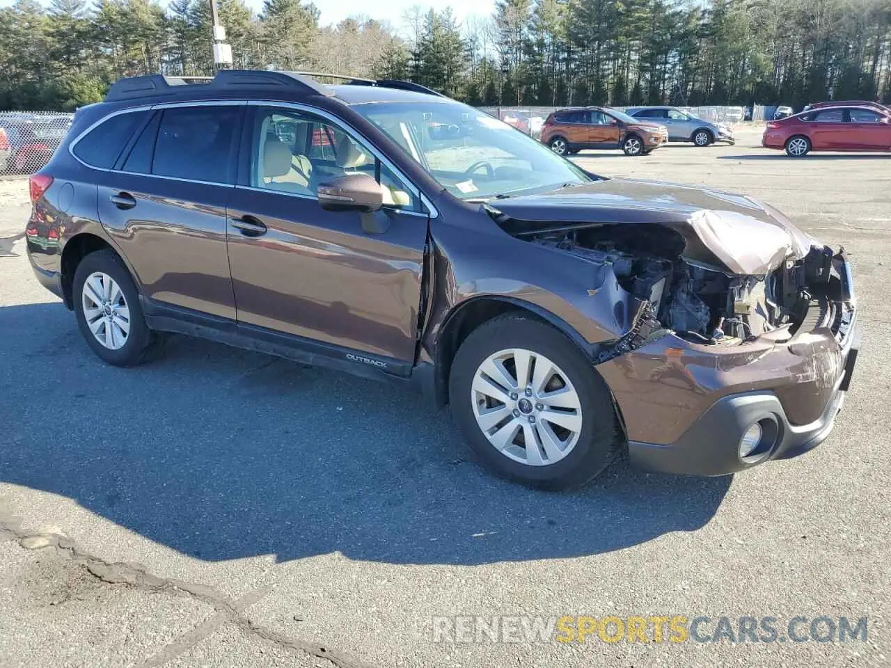 4 Photograph of a damaged car 4S4BSAHC1K3369146 SUBARU OUTBACK 2019
