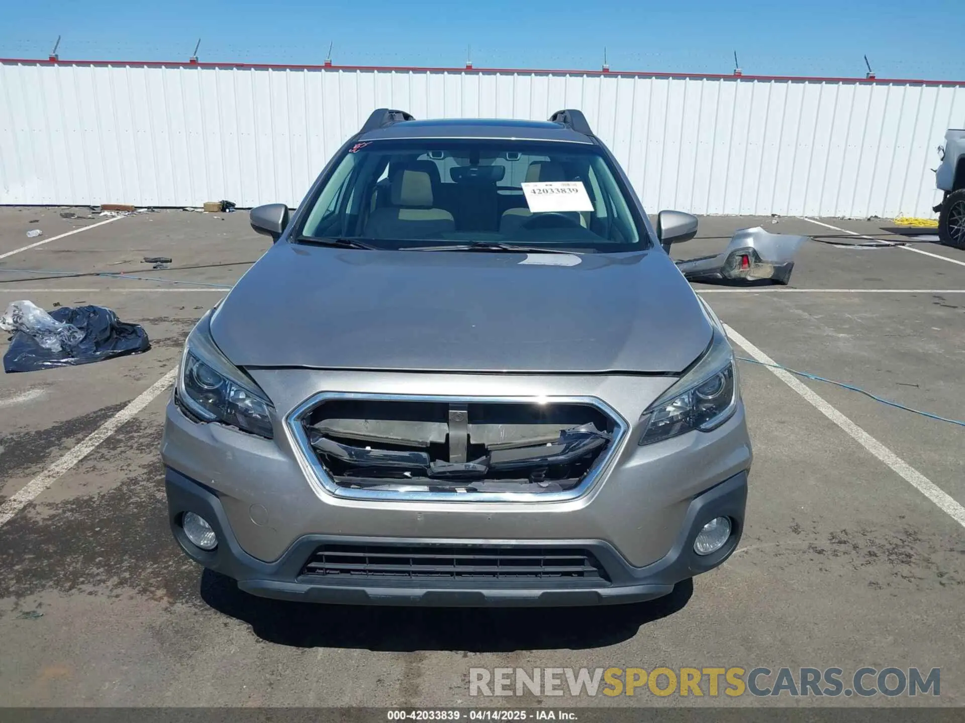 13 Photograph of a damaged car 4S4BSAHC2K3224035 SUBARU OUTBACK 2019