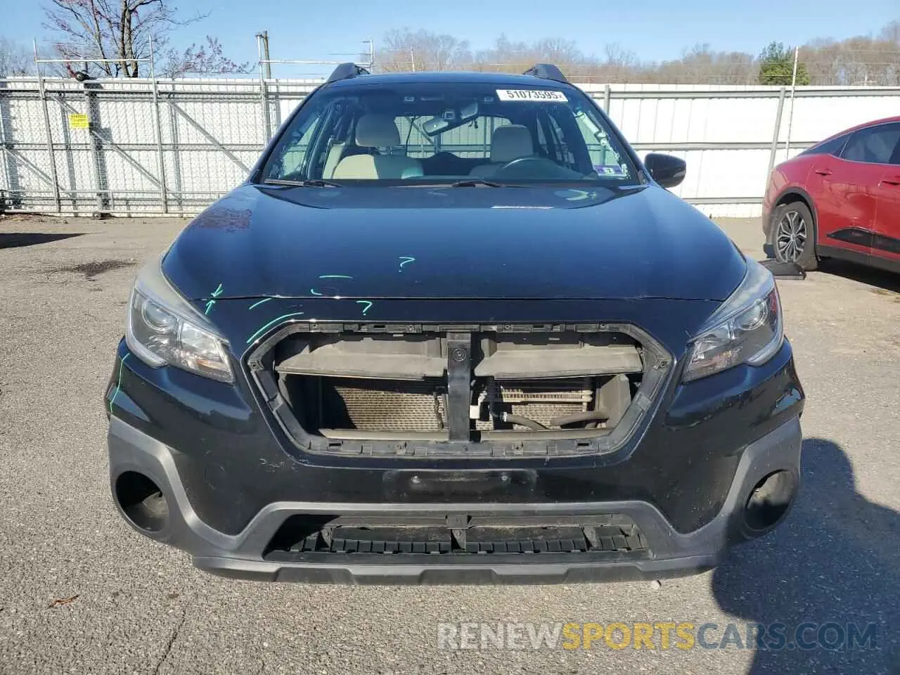 5 Photograph of a damaged car 4S4BSAHC2K3256807 SUBARU OUTBACK 2019