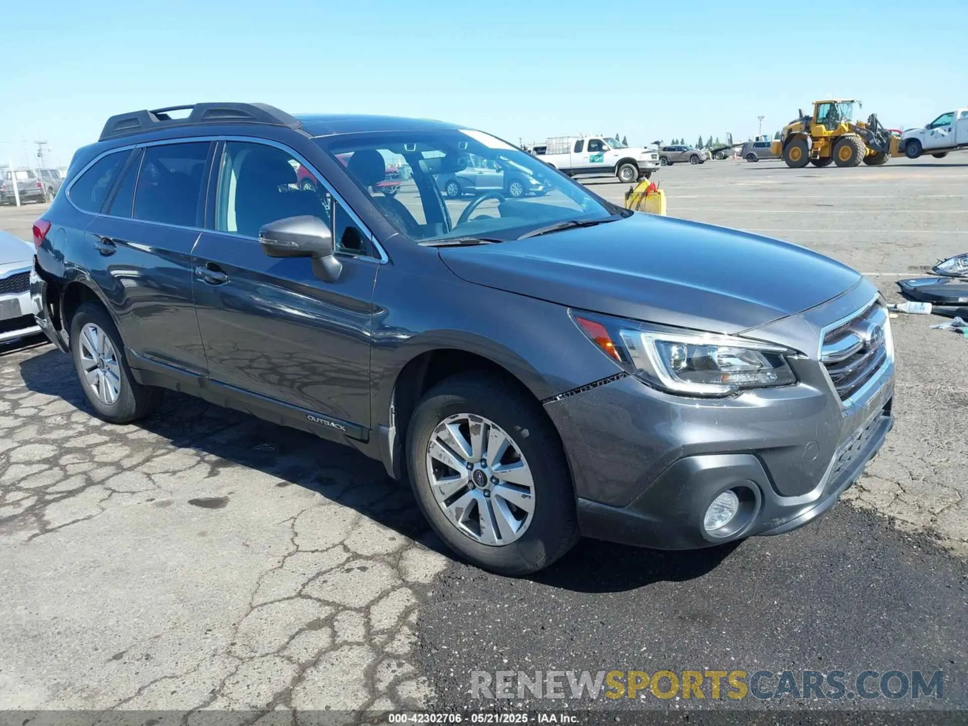 1 Photograph of a damaged car 4S4BSAHC2K3273073 SUBARU OUTBACK 2019