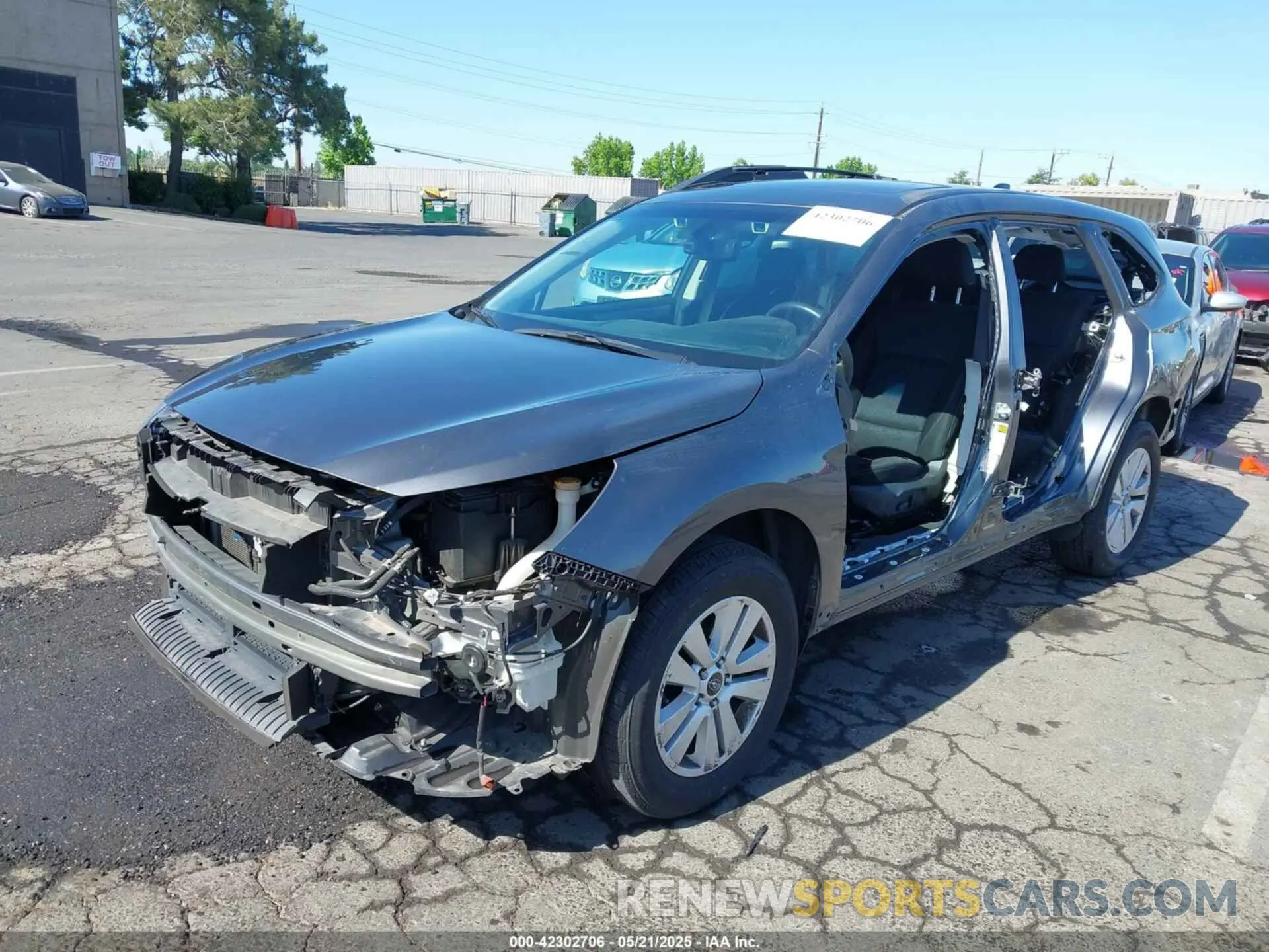 6 Photograph of a damaged car 4S4BSAHC2K3273073 SUBARU OUTBACK 2019