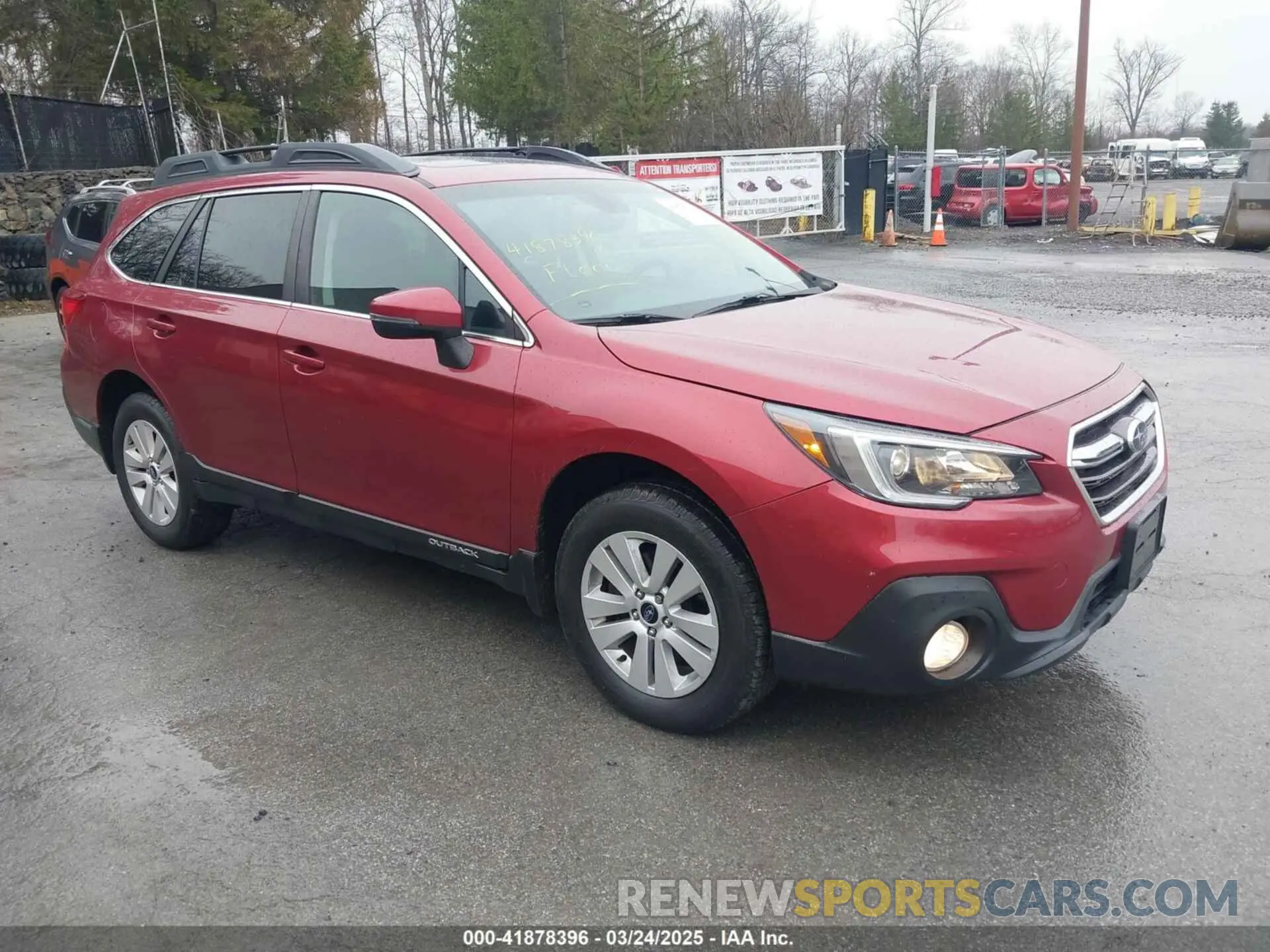 1 Photograph of a damaged car 4S4BSAHC3K3282011 SUBARU OUTBACK 2019