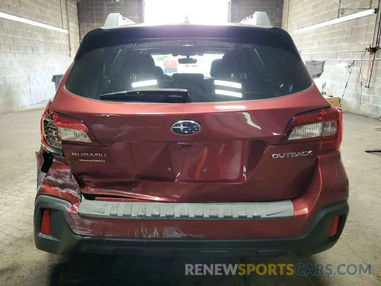 6 Photograph of a damaged car 4S4BSAHC4K3263435 SUBARU OUTBACK 2019