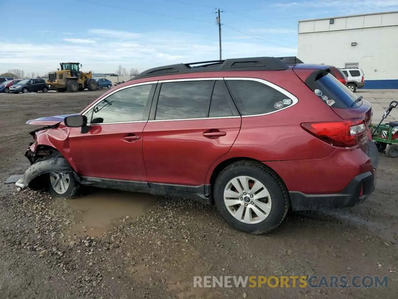 2 Photograph of a damaged car 4S4BSAHC4K3312388 SUBARU OUTBACK 2019
