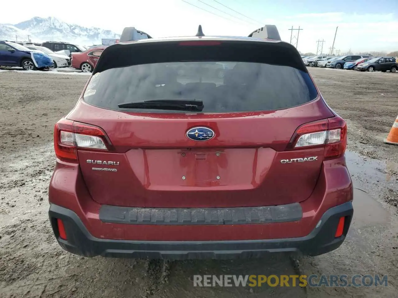 6 Photograph of a damaged car 4S4BSAHC4K3312388 SUBARU OUTBACK 2019