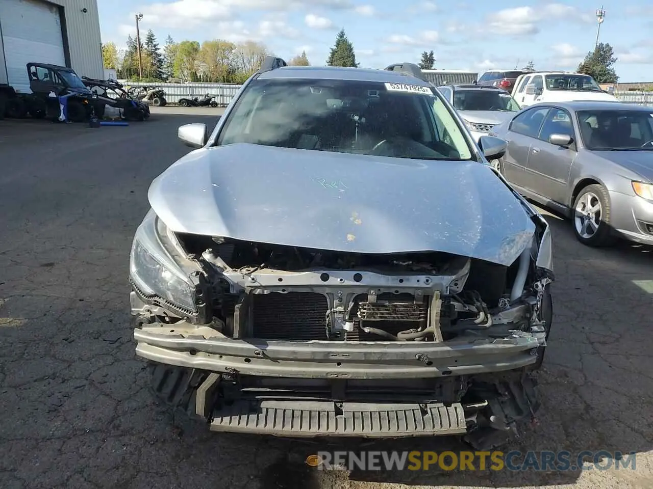 5 Photograph of a damaged car 4S4BSAHC4K3334584 SUBARU OUTBACK 2019