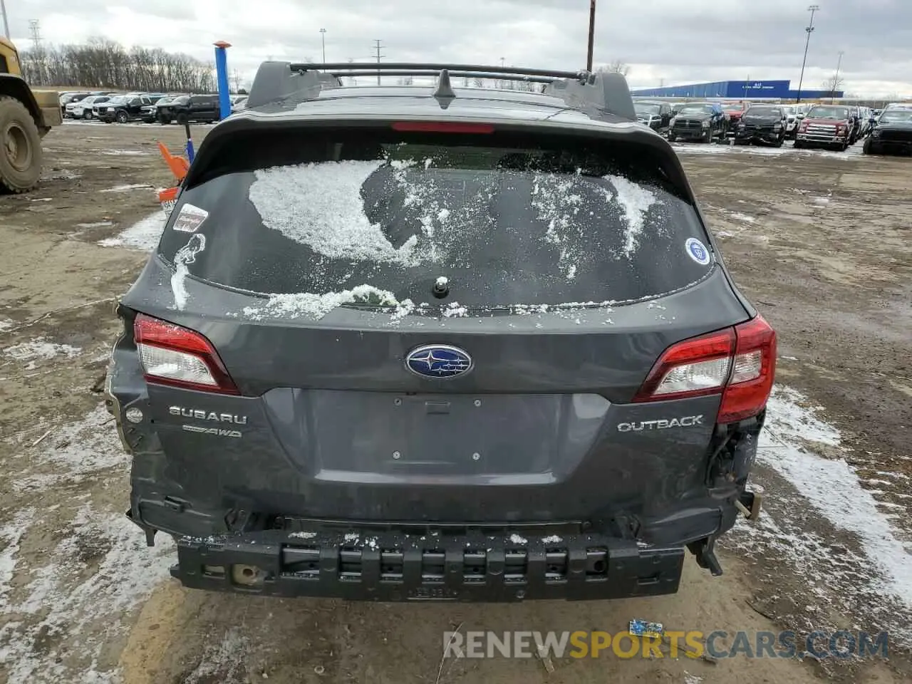 6 Photograph of a damaged car 4S4BSAHC5K3268403 SUBARU OUTBACK 2019