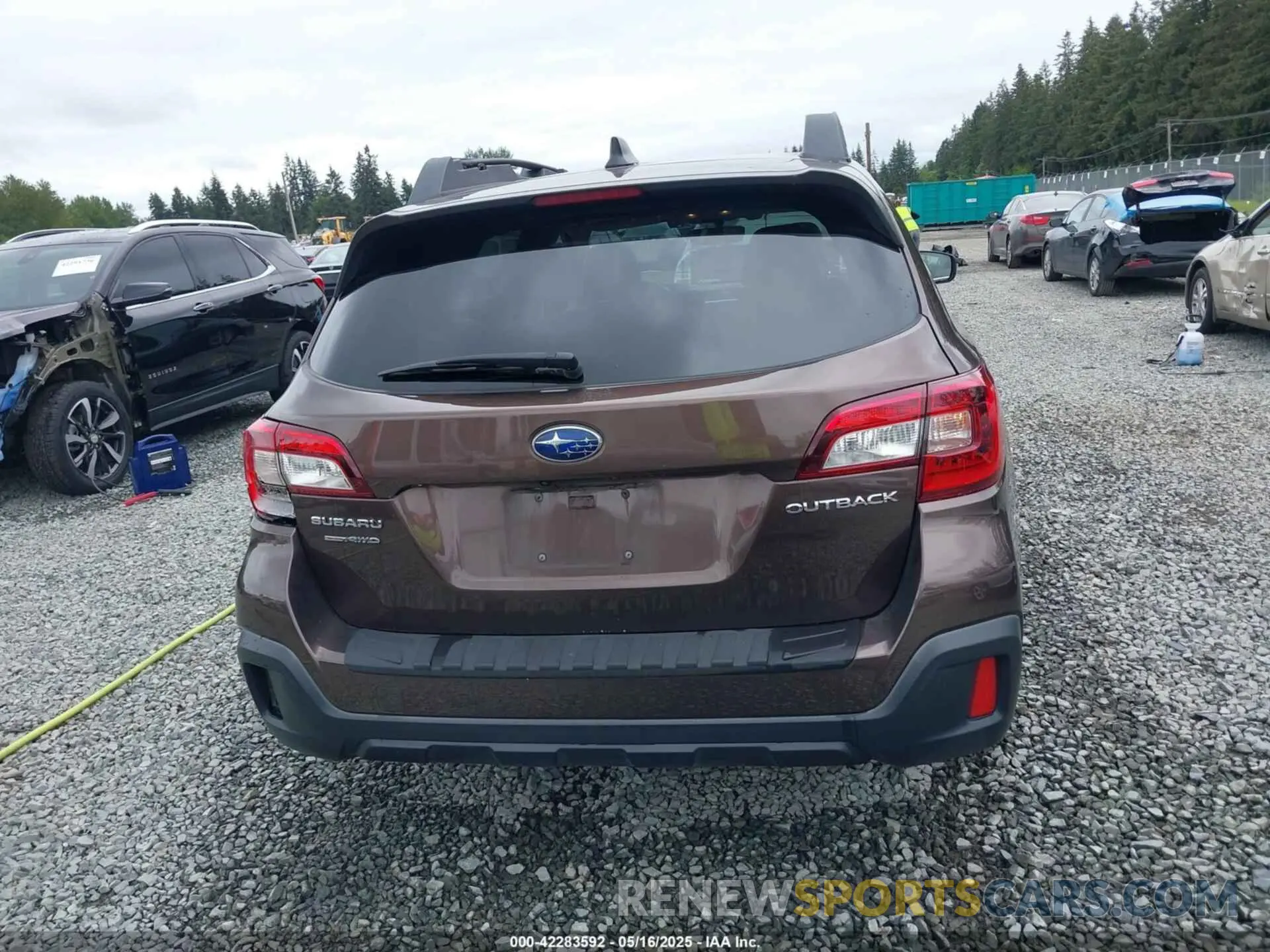 16 Photograph of a damaged car 4S4BSAHC6K3299367 SUBARU OUTBACK 2019