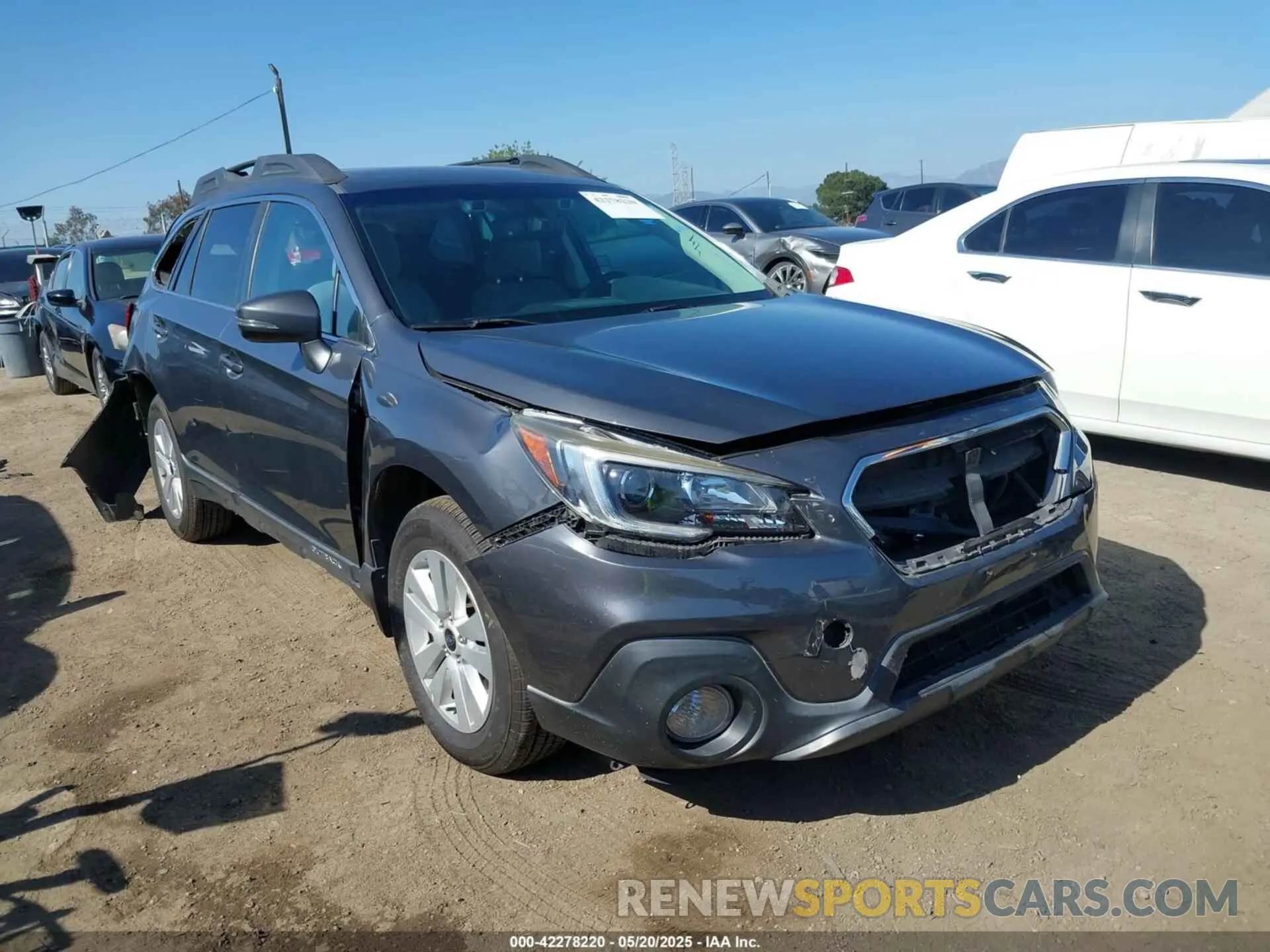 1 Photograph of a damaged car 4S4BSAHC7K3228145 SUBARU OUTBACK 2019