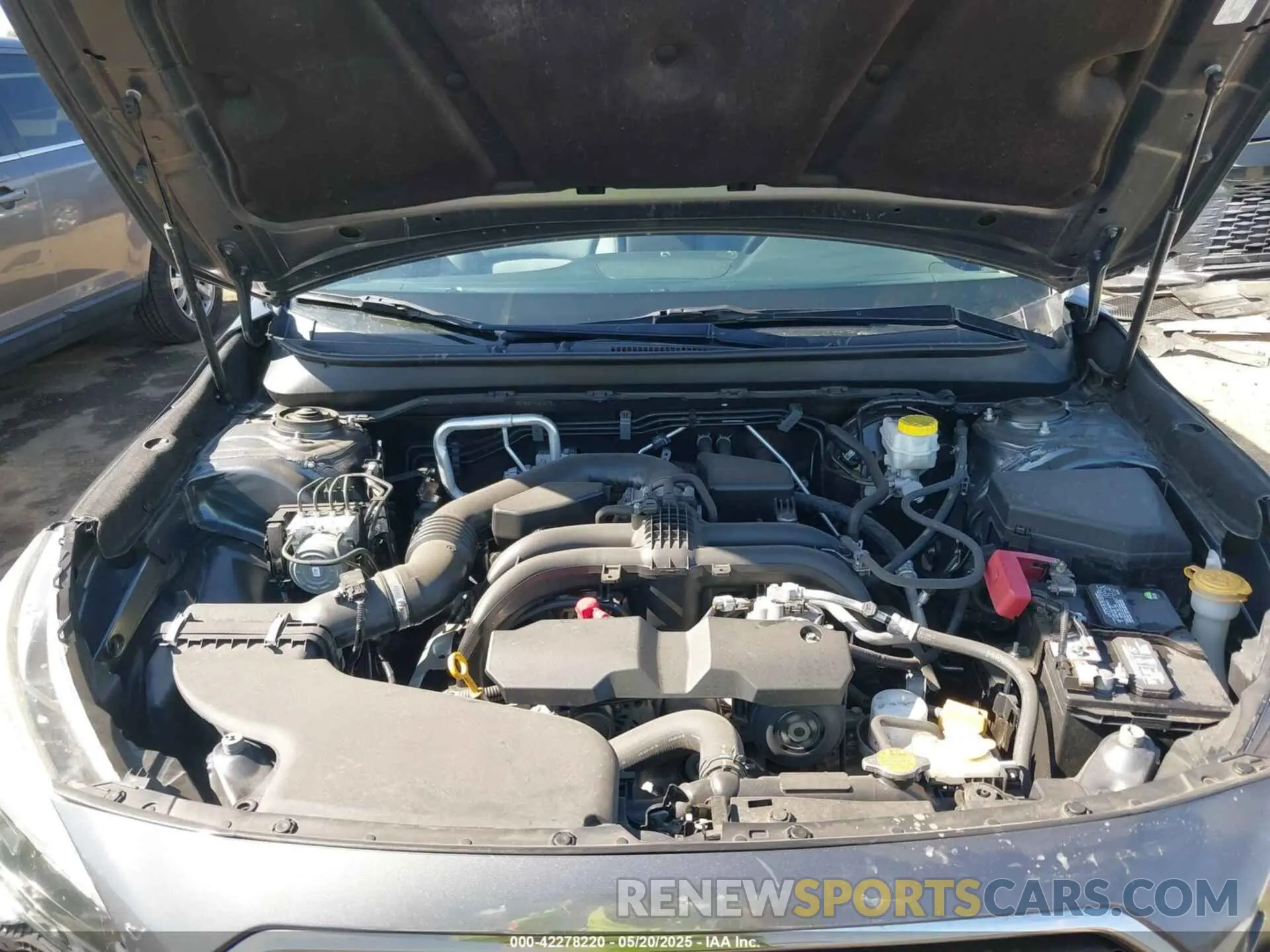 10 Photograph of a damaged car 4S4BSAHC7K3228145 SUBARU OUTBACK 2019