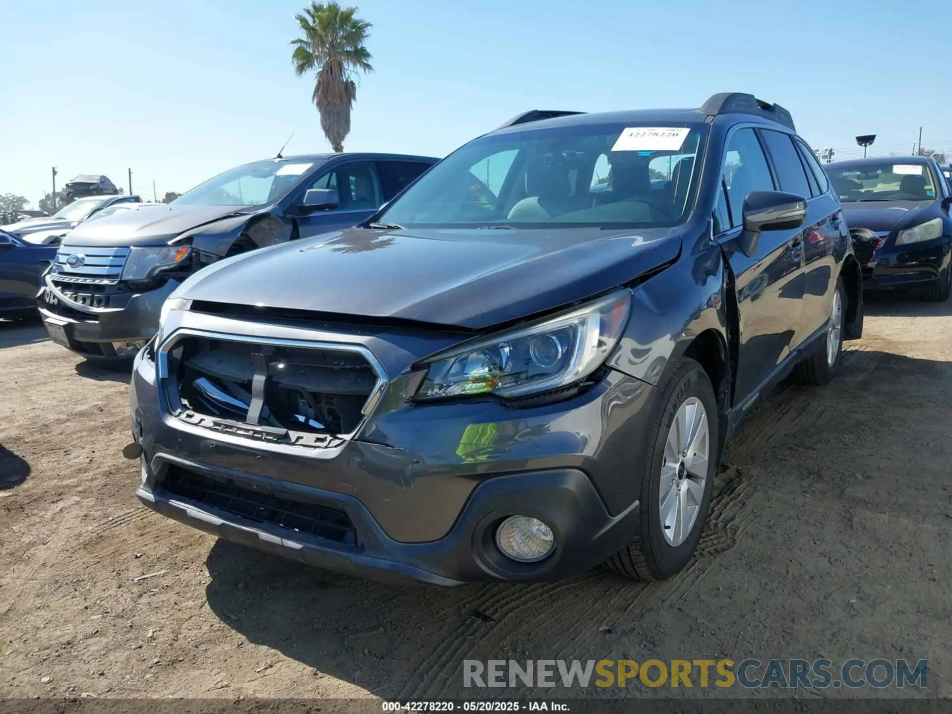 2 Photograph of a damaged car 4S4BSAHC7K3228145 SUBARU OUTBACK 2019