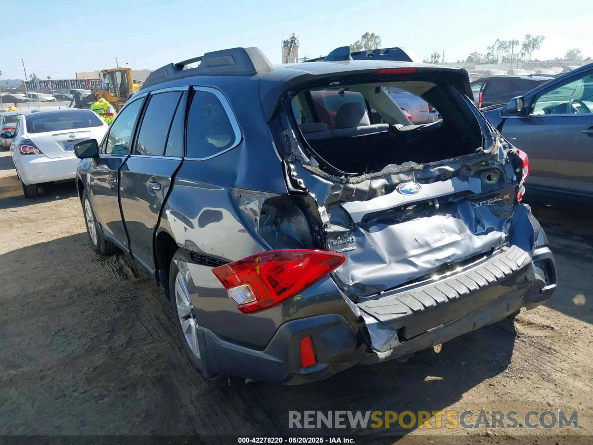 3 Photograph of a damaged car 4S4BSAHC7K3228145 SUBARU OUTBACK 2019