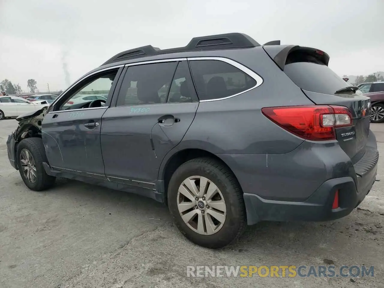 2 Photograph of a damaged car 4S4BSAHC7K3374996 SUBARU OUTBACK 2019