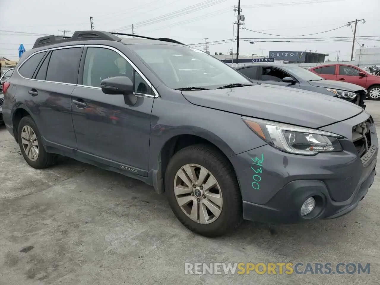4 Photograph of a damaged car 4S4BSAHC7K3374996 SUBARU OUTBACK 2019