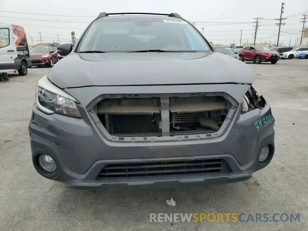 5 Photograph of a damaged car 4S4BSAHC7K3374996 SUBARU OUTBACK 2019