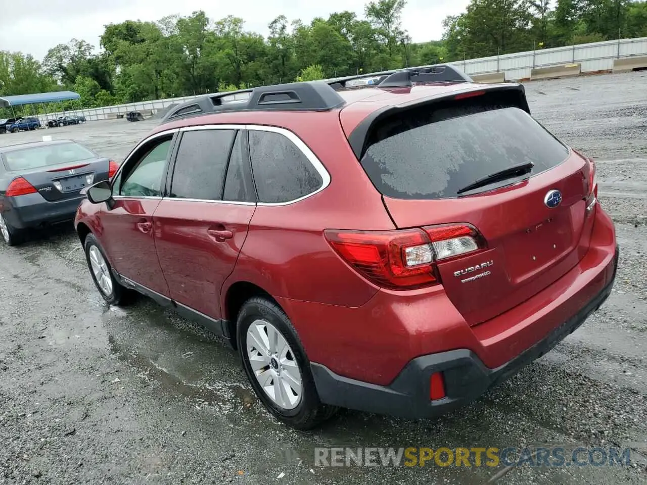 2 Photograph of a damaged car 4S4BSAHC8K3288841 SUBARU OUTBACK 2019