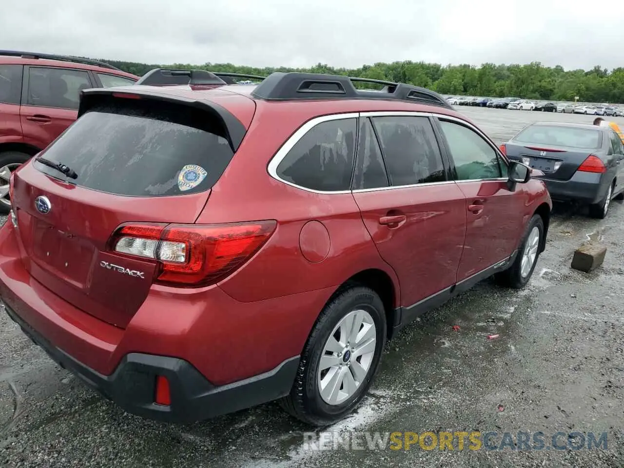 3 Photograph of a damaged car 4S4BSAHC8K3288841 SUBARU OUTBACK 2019