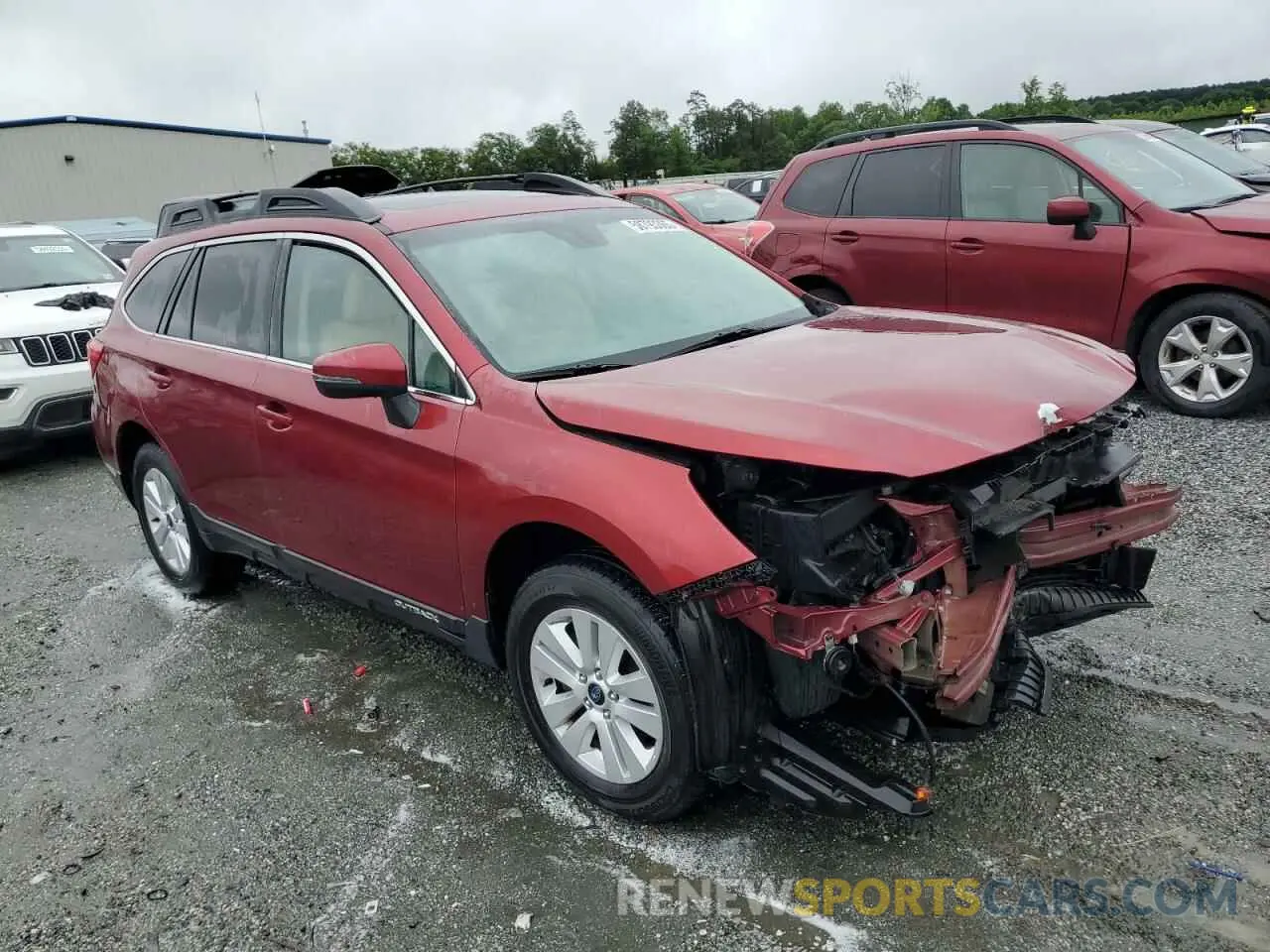 4 Photograph of a damaged car 4S4BSAHC8K3288841 SUBARU OUTBACK 2019