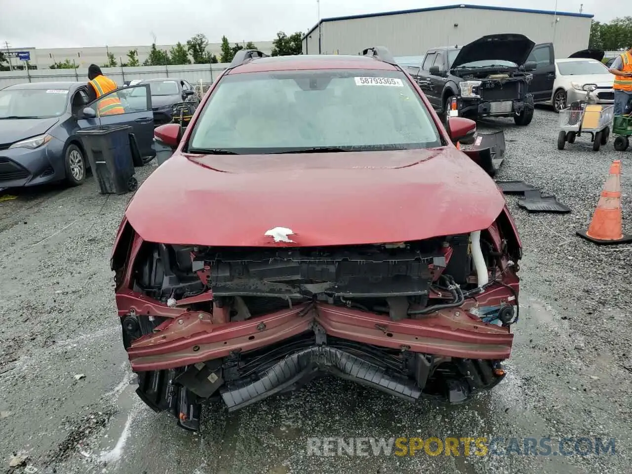 5 Photograph of a damaged car 4S4BSAHC8K3288841 SUBARU OUTBACK 2019