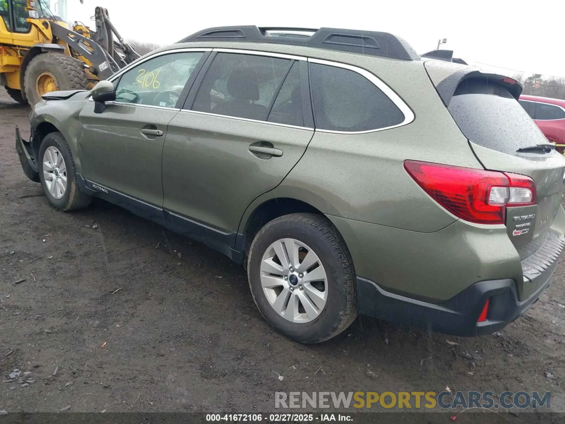 3 Photograph of a damaged car 4S4BSAHC8K3337777 SUBARU OUTBACK 2019