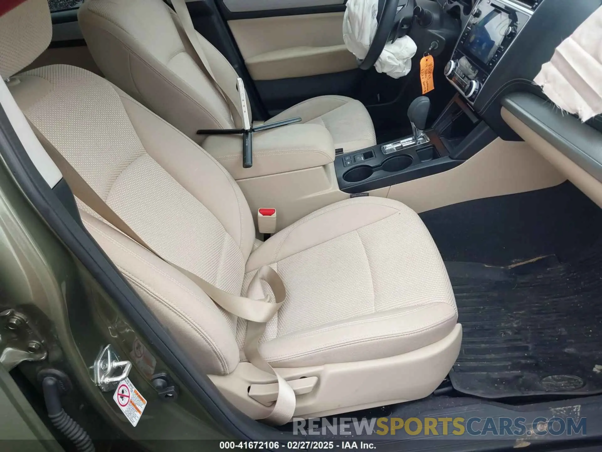 5 Photograph of a damaged car 4S4BSAHC8K3337777 SUBARU OUTBACK 2019