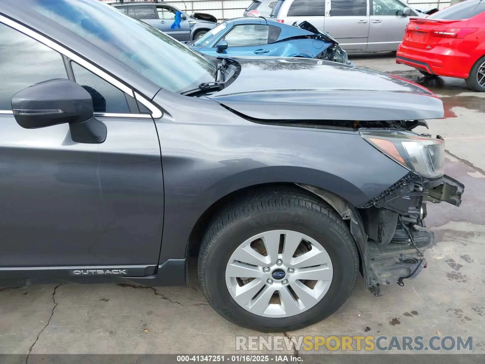19 Photograph of a damaged car 4S4BSAHC9K3267528 SUBARU OUTBACK 2019