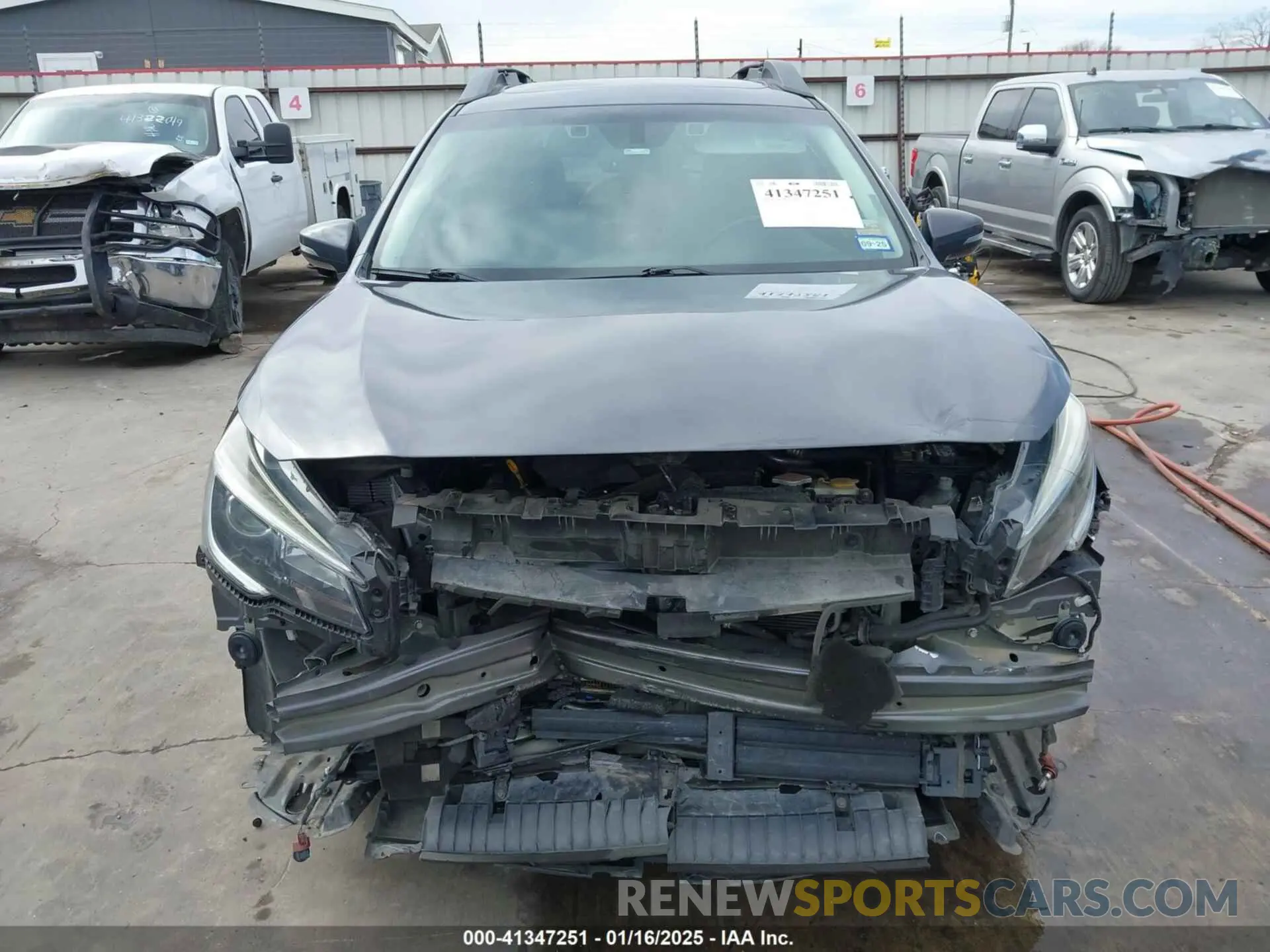 6 Photograph of a damaged car 4S4BSAHC9K3267528 SUBARU OUTBACK 2019