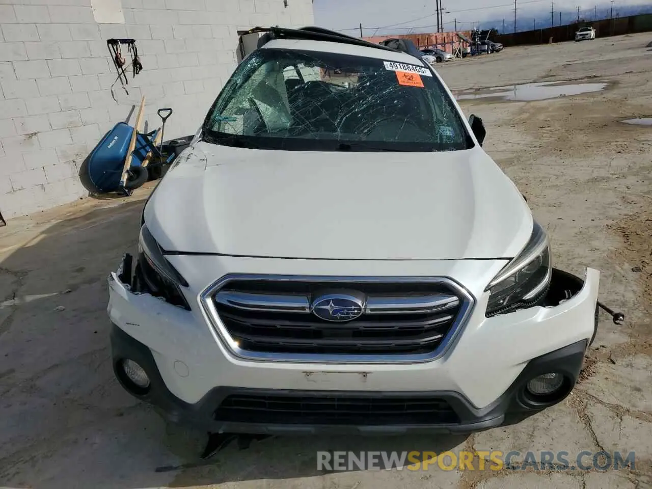 5 Photograph of a damaged car 4S4BSAHCXK3228642 SUBARU OUTBACK 2019