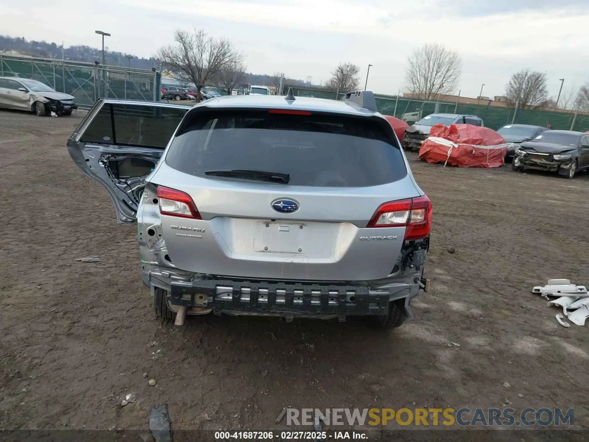 17 Photograph of a damaged car 4S4BSAHCXK3259552 SUBARU OUTBACK 2019