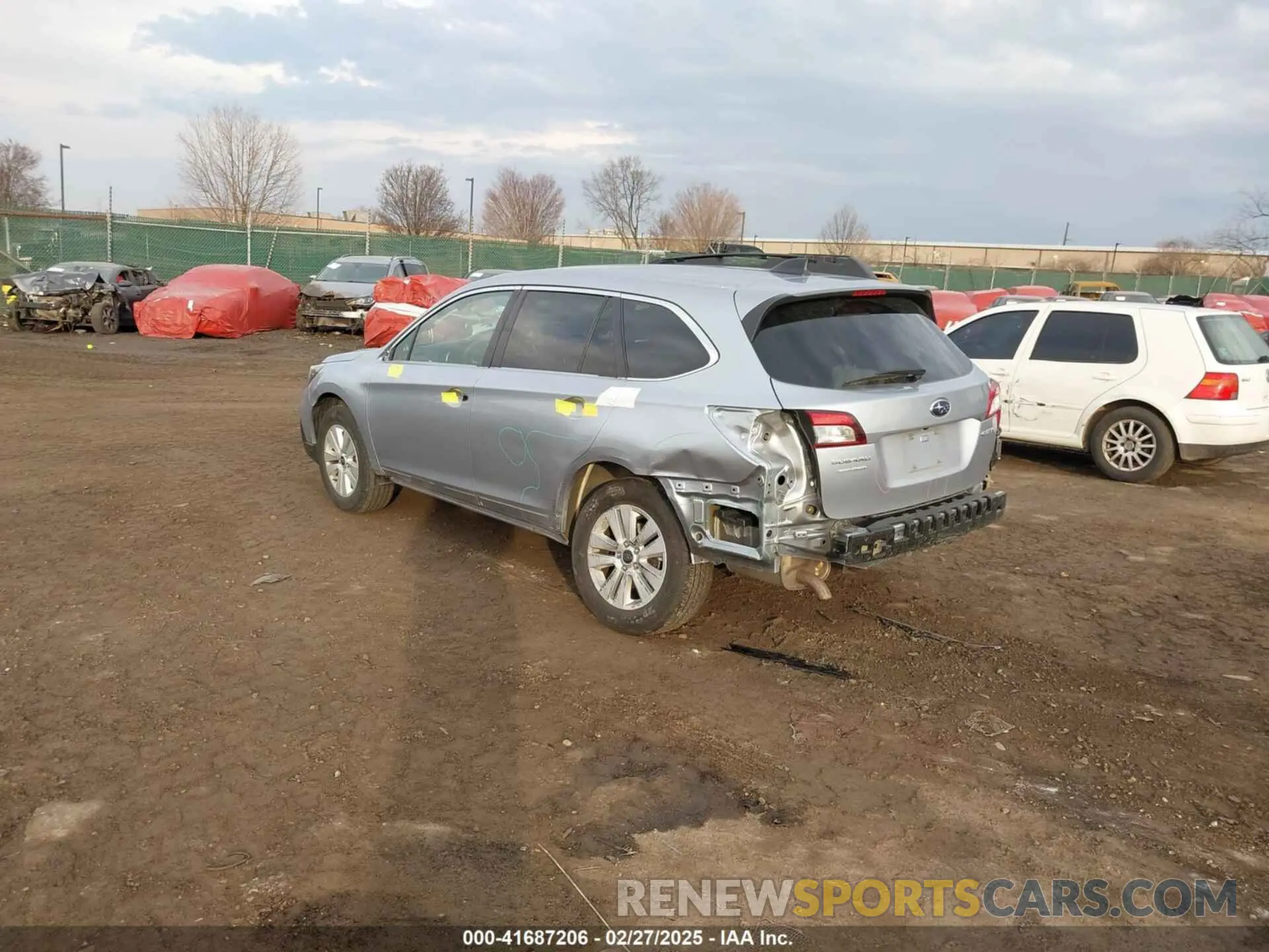 3 Photograph of a damaged car 4S4BSAHCXK3259552 SUBARU OUTBACK 2019