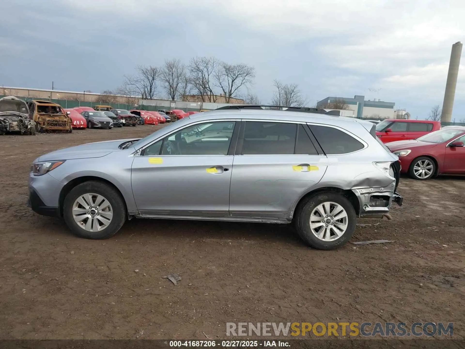 6 Photograph of a damaged car 4S4BSAHCXK3259552 SUBARU OUTBACK 2019