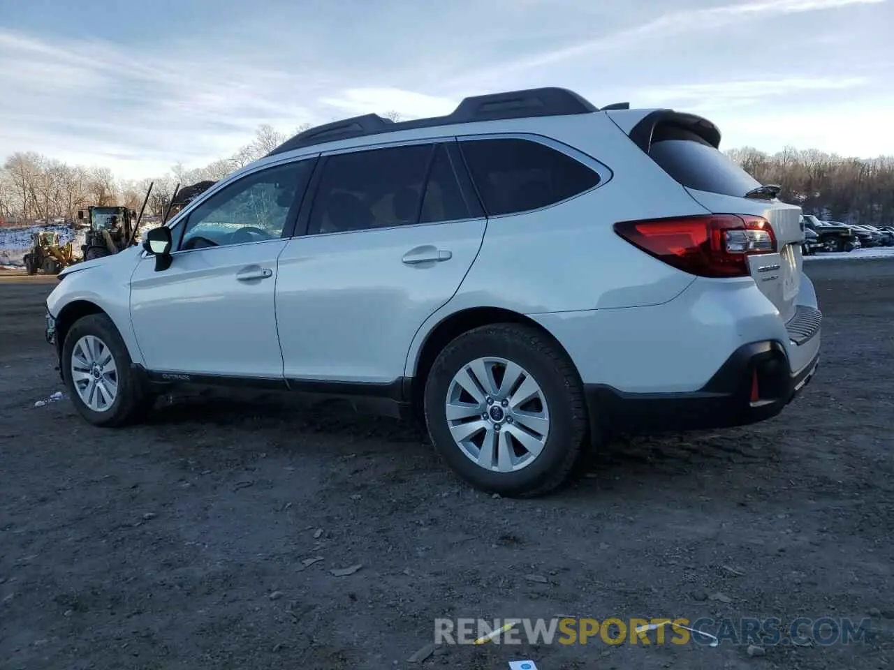 2 Photograph of a damaged car 4S4BSAHCXK3278988 SUBARU OUTBACK 2019