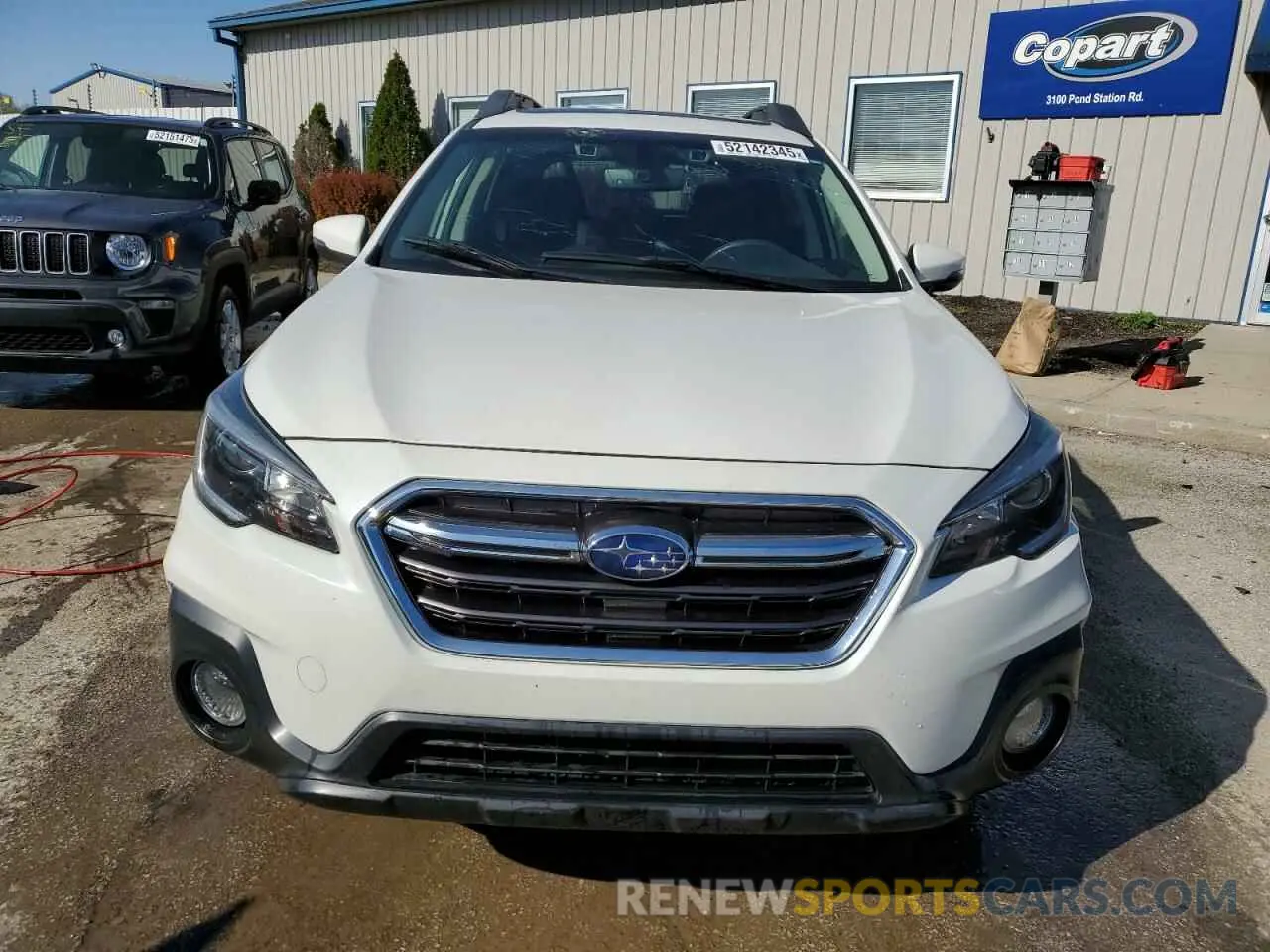 5 Photograph of a damaged car 4S4BSAHCXK3356332 SUBARU OUTBACK 2019
