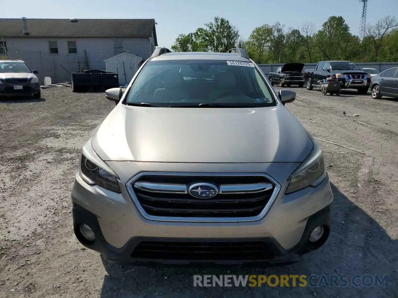 5 Photograph of a damaged car 4S4BSAHCXK3357609 SUBARU OUTBACK 2019