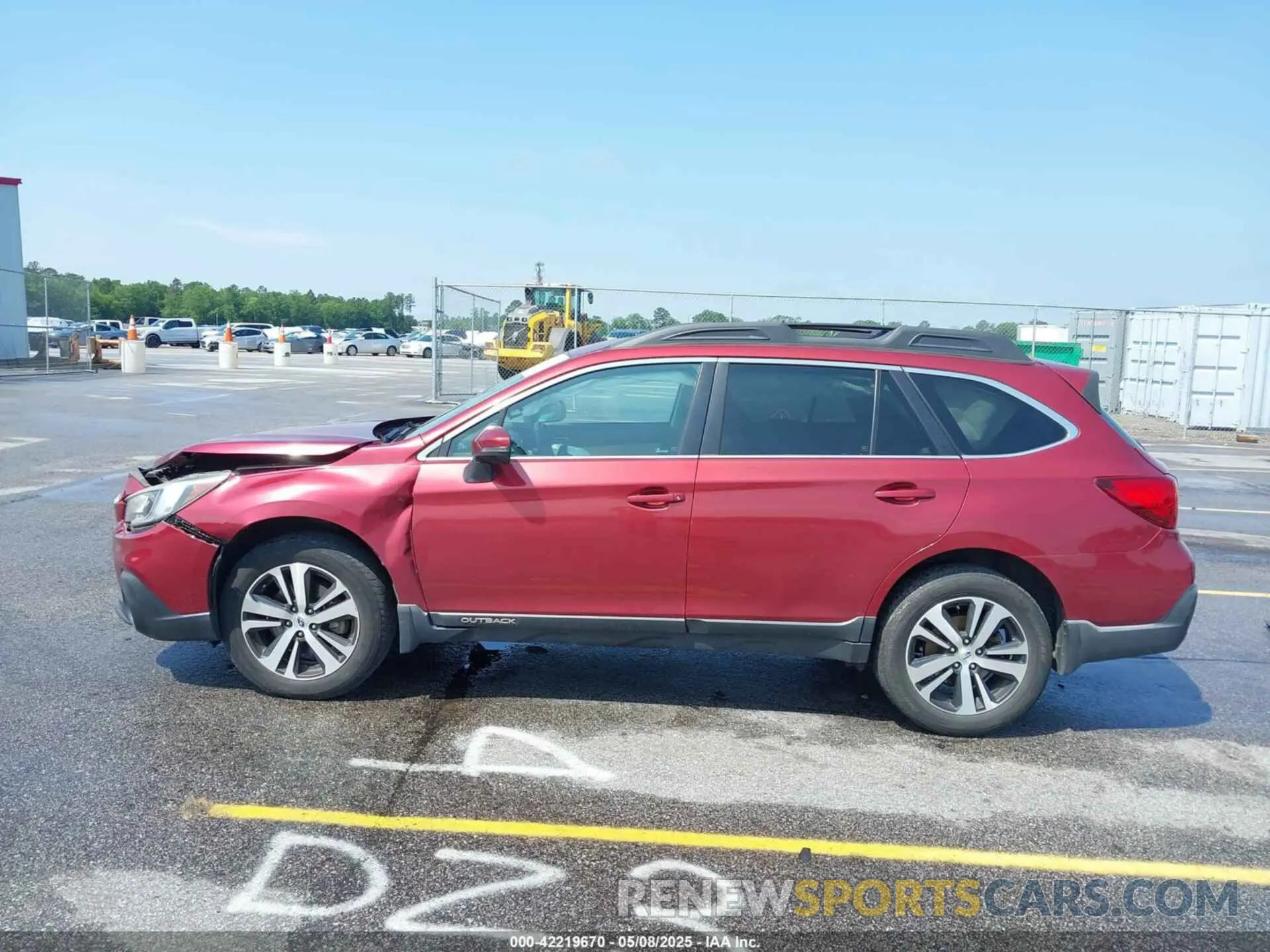 14 Photograph of a damaged car 4S4BSAJC0K3215313 SUBARU OUTBACK 2019